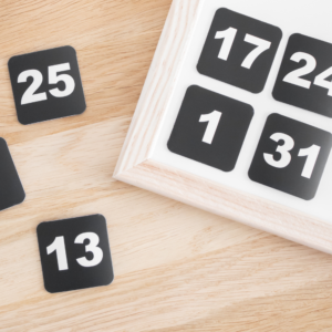 Cijfers _ Set van 31 pictogrammen - afbeelding ingezoomd