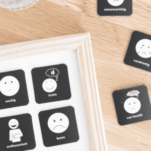 Gevoelens _ Set van 9 pictogrammen - afbeelding ingezoomd