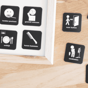 Ochtendritueel _ Set van 10 pictogrammen - afbeelding ingezoomd