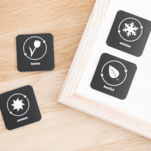 Seizoenen _ Set van 4 pictogrammen - afbeelding ingezoomd