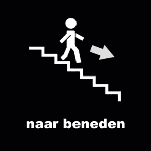 picto naar beneden