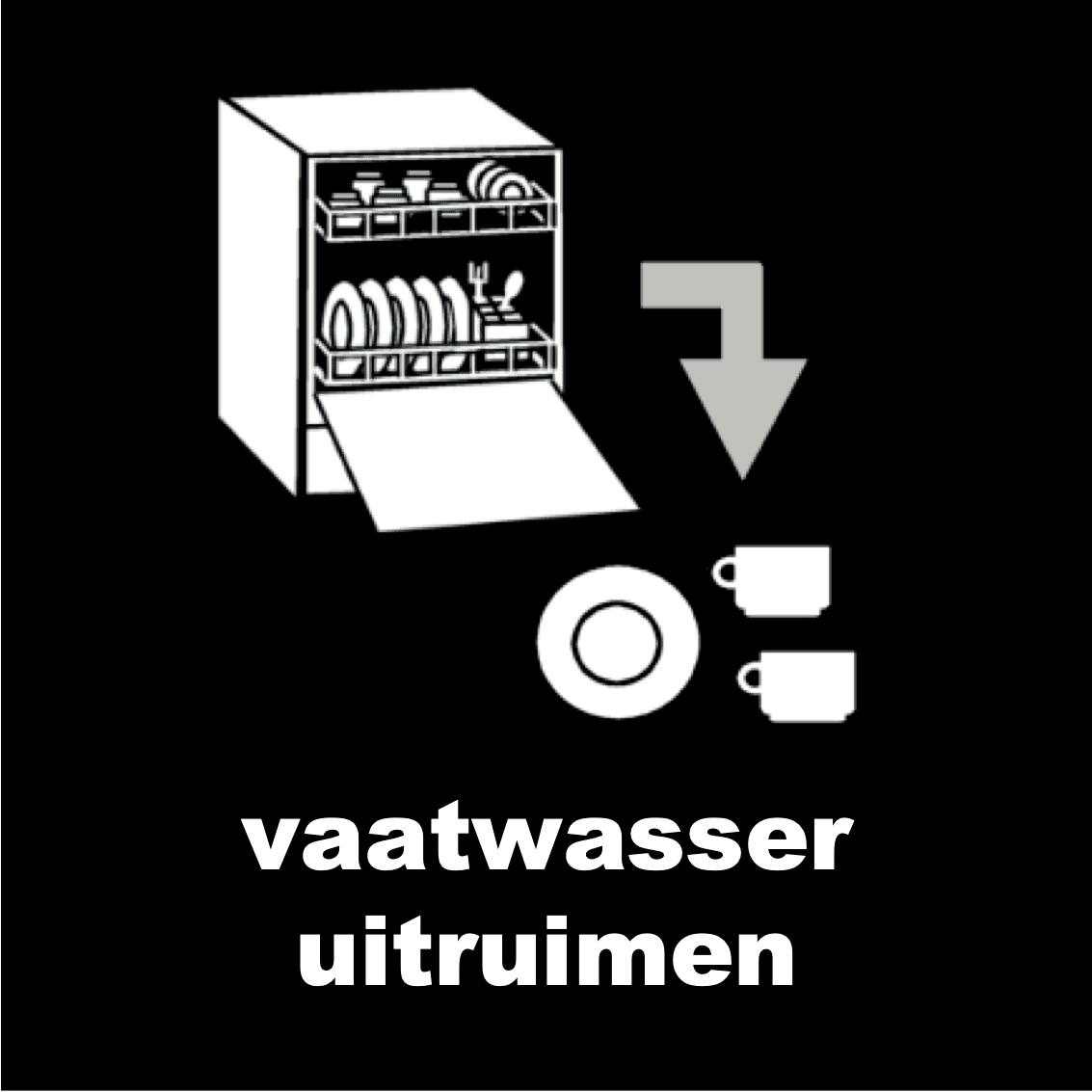 Magnetische Pictogram vaatwasser Uitruimen Bestel Bij EasyAuti Magnetische Pictogram vaatwasser Uitruimen Bestel Bij EasyAuti