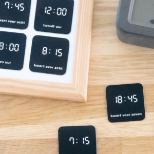 Tijden (digitale klok) _ Set van 59 pictogrammen - afbeelding ingezoomd