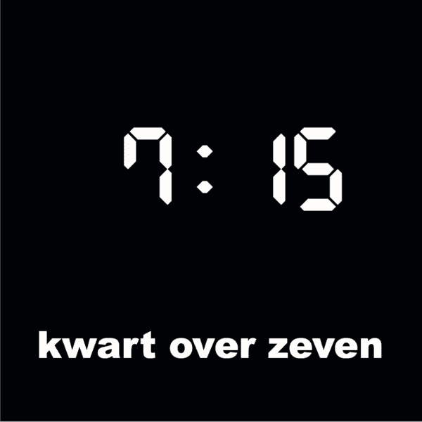 losse picto 07.15 kwart over zeven