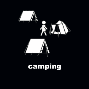 losse picto camping