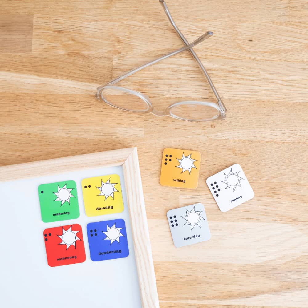 Veel verkocht: Set picto's Dagen van de week Veel verkocht: Set picto's Dagen van de week