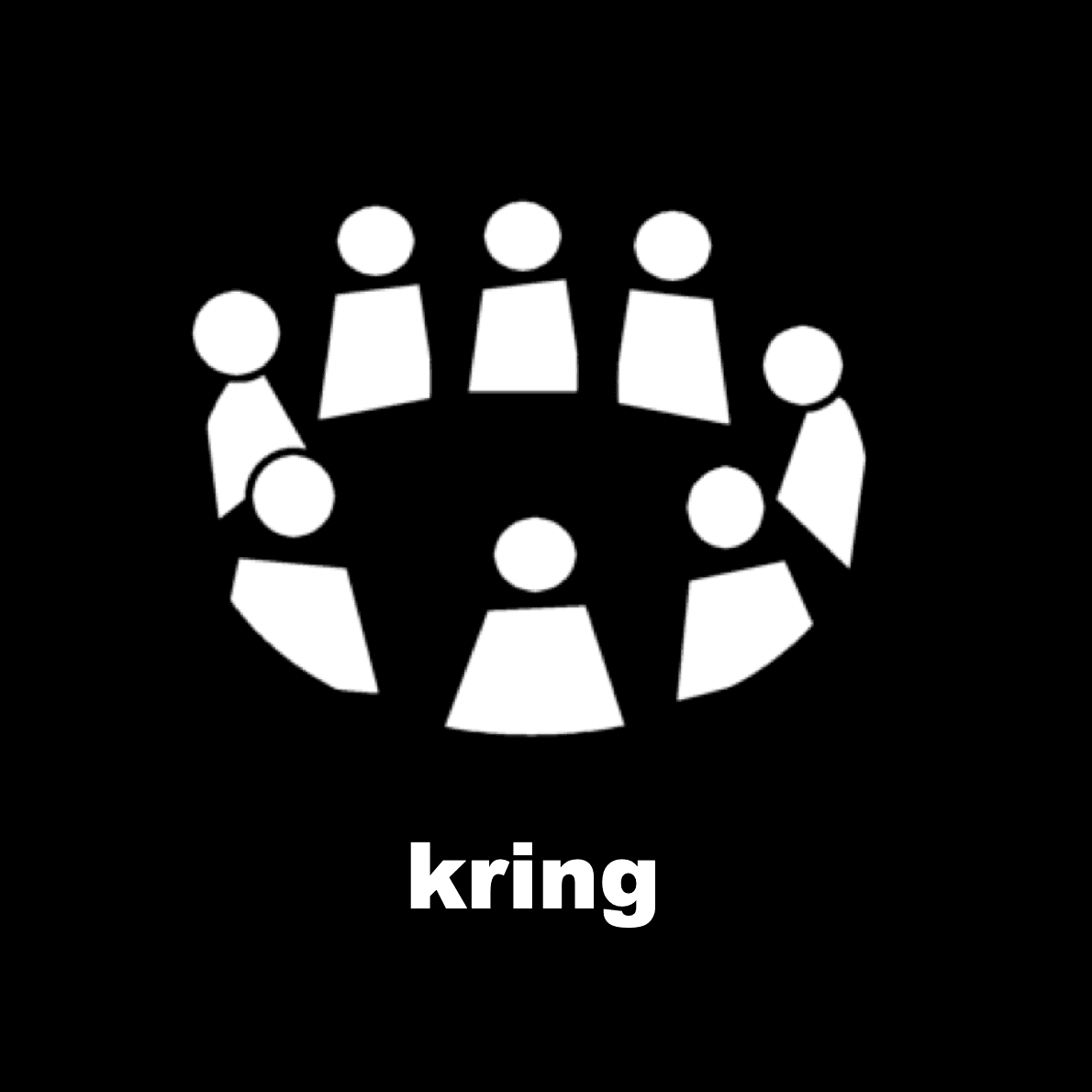 Losse picto Kring 4x4cm