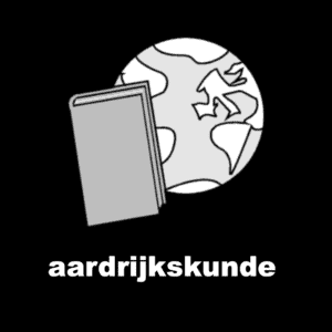 Losse picto Aardrijkskunde 4x4cm